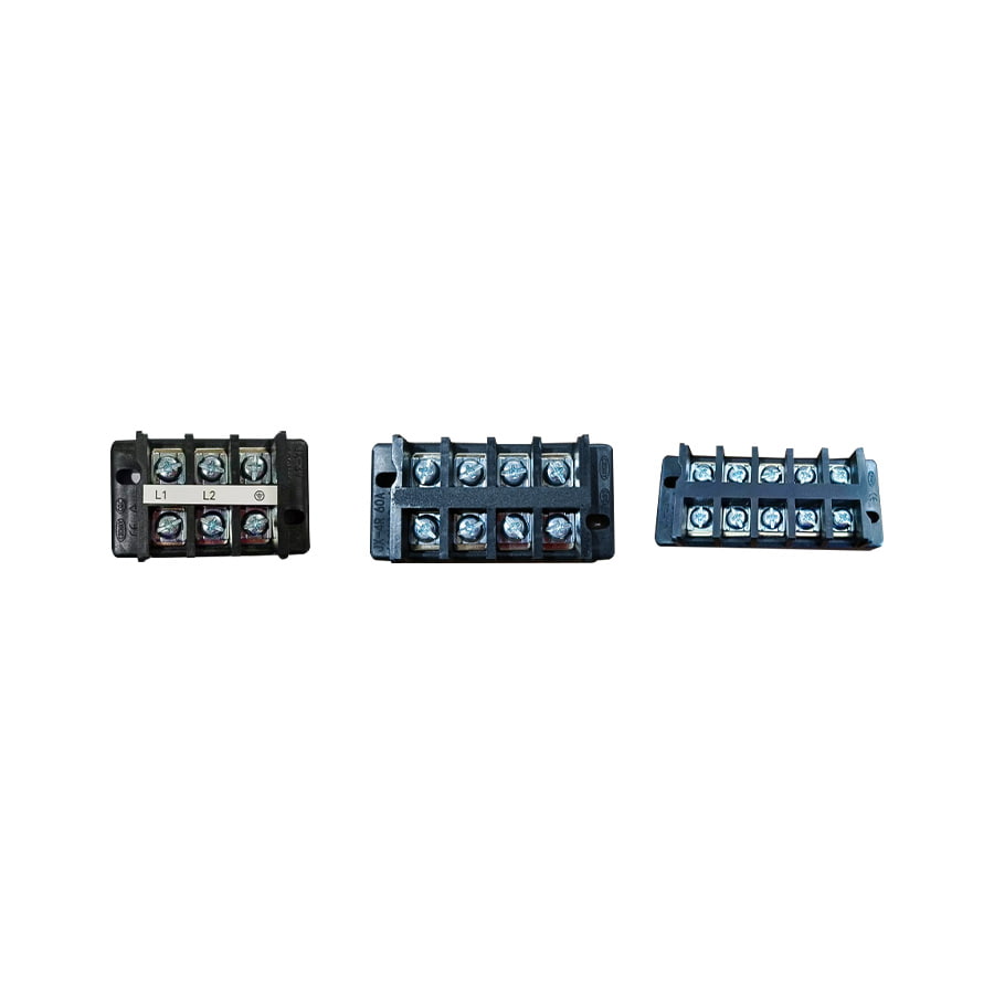 JX-3V/JX-4R/JX-5B 600V 10mm² terminalblock med monteringshål